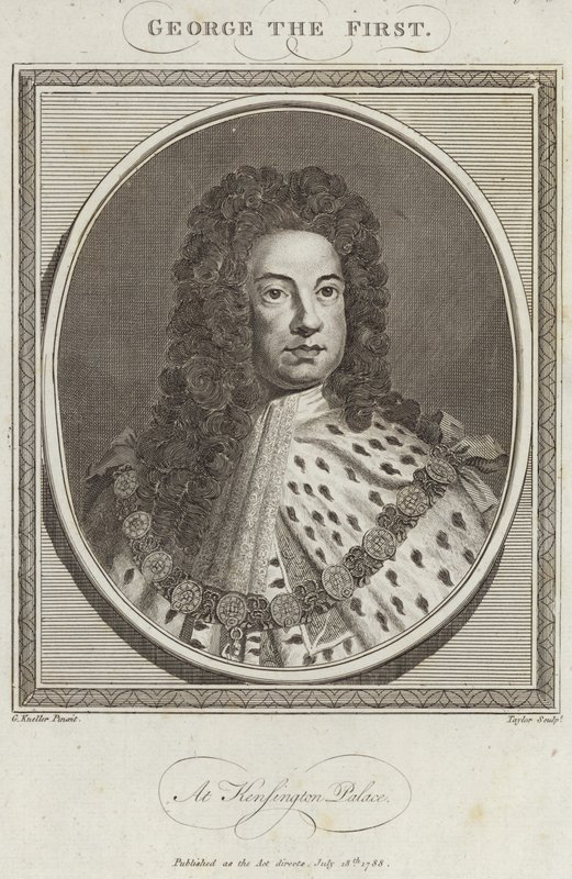 Roi George Ier de Grande-Bretagne et d