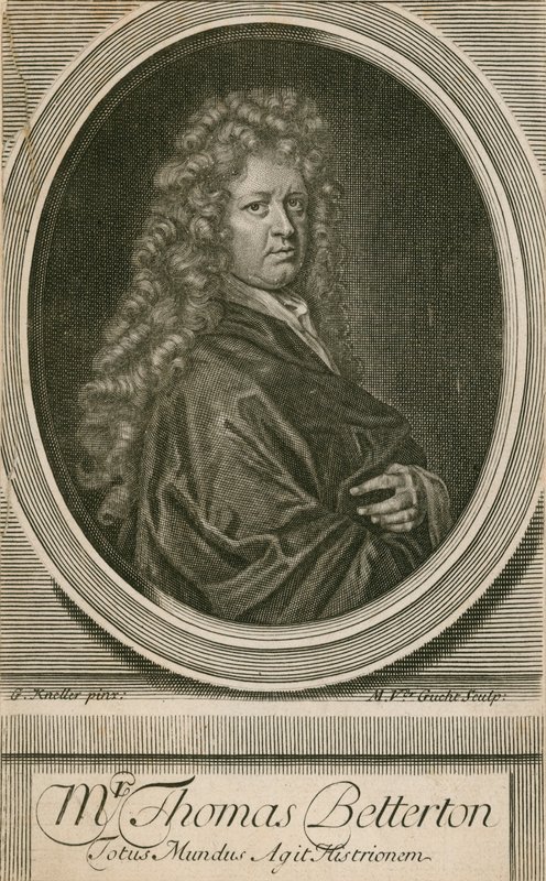 M. Thomas Betterton, acteur - Godfrey Kneller