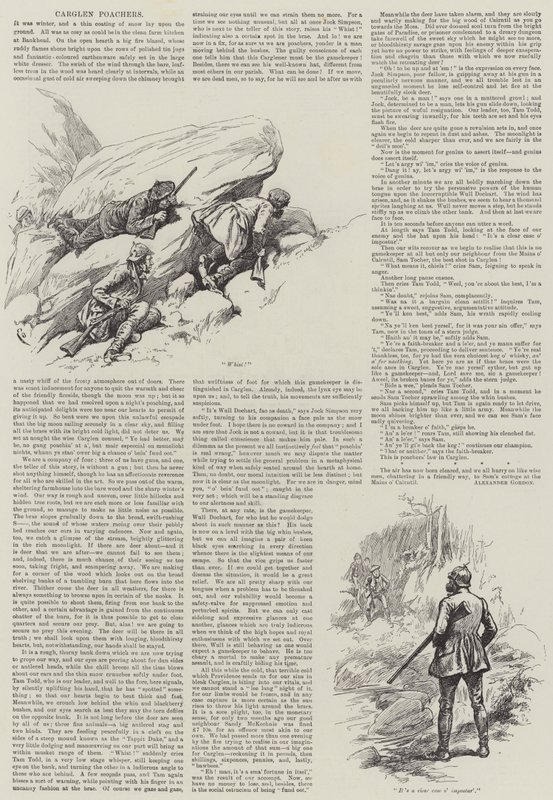 Braconniers de Carglen - Gordon Frederick Browne