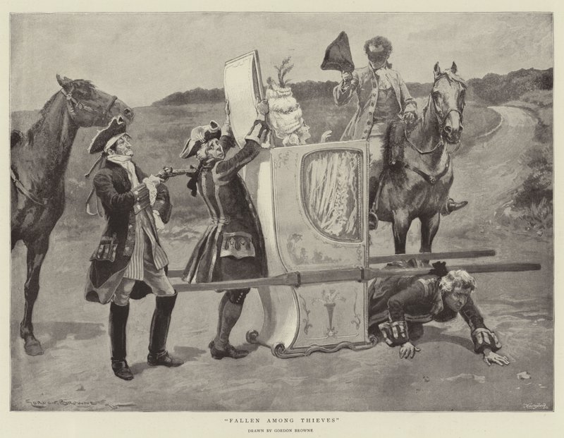 Tombé parmi les voleurs - Gordon Frederick Browne
