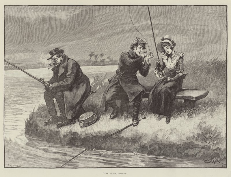 Les Trois Pêcheurs - Gordon Frederick Browne