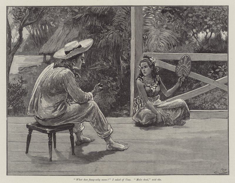 Uma, ou La Plage de Falesa, par Robert Louis Stevenson - Gordon Frederick Browne