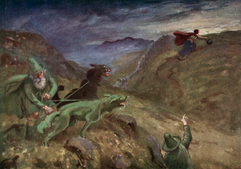 Illustration pour Le Conte du Chaudron - Gordon Frederick after Browne