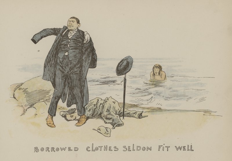 Les vêtements empruntés ne vont jamais bien - Gordon Frederick Browne