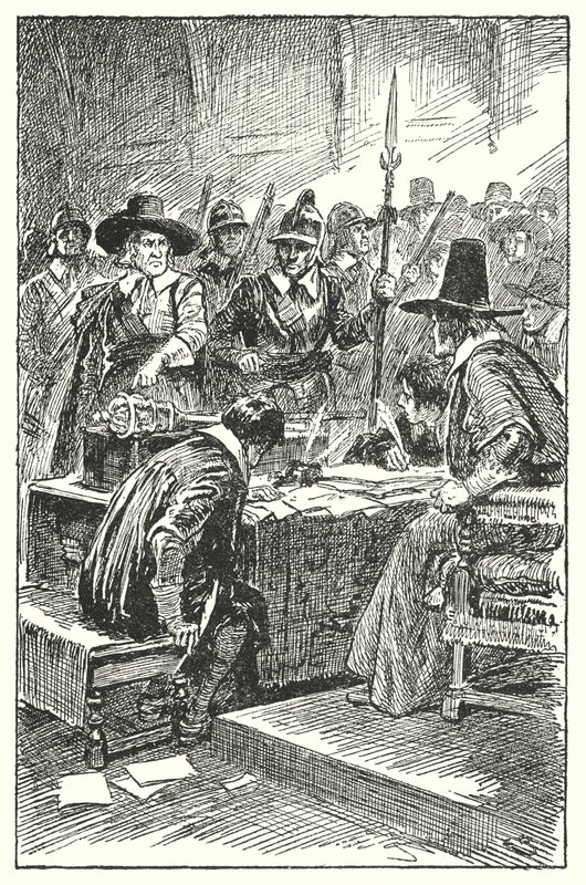 Cromwell expulsant le Long Parlement - Gordon Frederick Browne