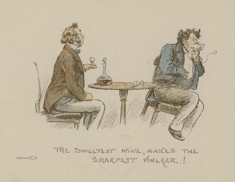 Le vin le plus doux fait le vinaigre le plus aigre - Gordon Frederick Browne