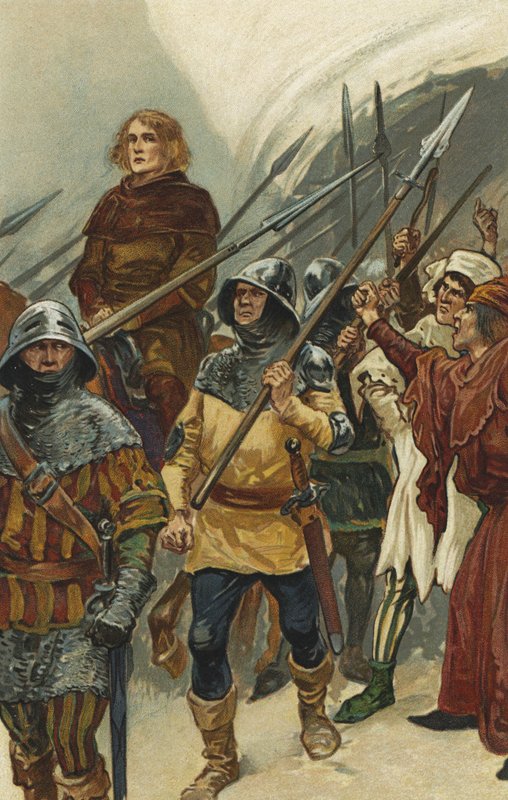 William Wallace emmené à Westminster Hall - Gordon Frederick Browne