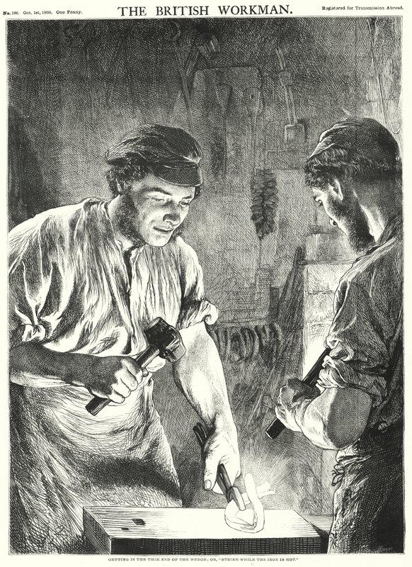 Mettre le pied dans la porte, ou, "Frappez pendant que le fer est chaud" - Gourlay Steel