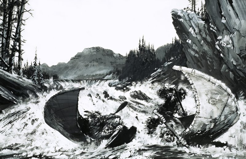 Alexander Mackenzie commence sa quête d