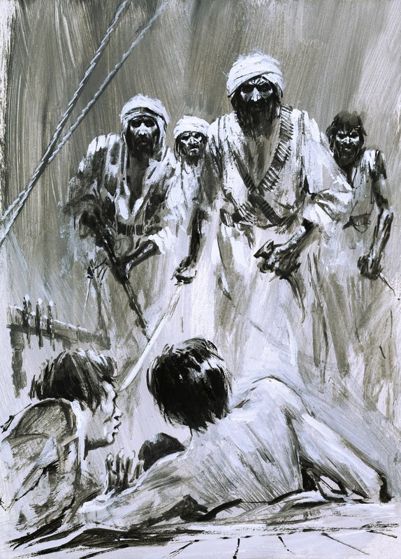 En 1931, un Américain du nom de William Robinson a été enlevé par des pirates - Graham Coton