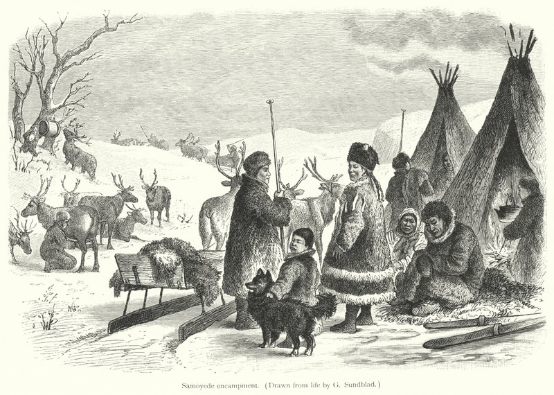 Campement Samoyède - Gustav (after) Sundblad