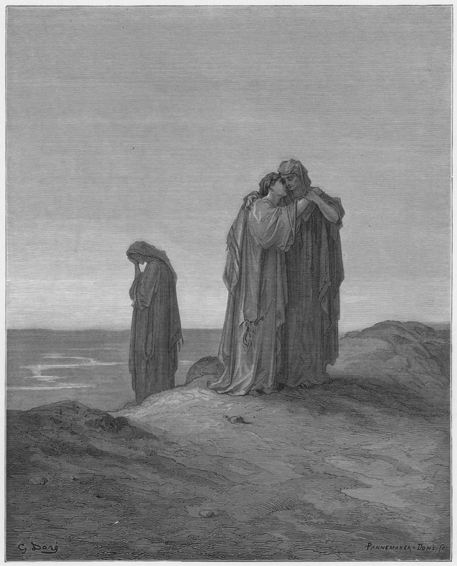 Naomi et sa belle-fille - Gustave Dore
