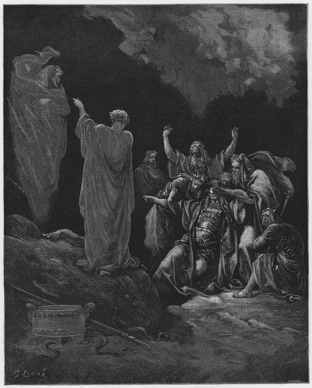 Saül et la sorcière d