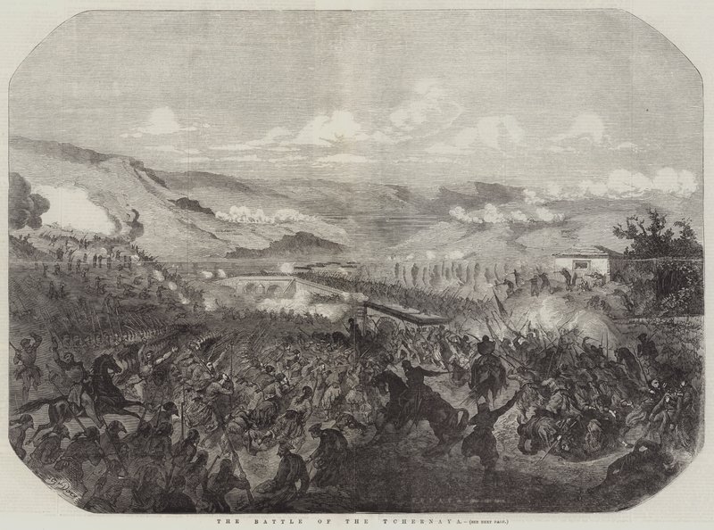 La Bataille de la Tchernaya - Gustave Dore