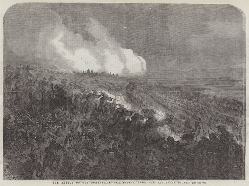 La Bataille de la Tchernaïa, l