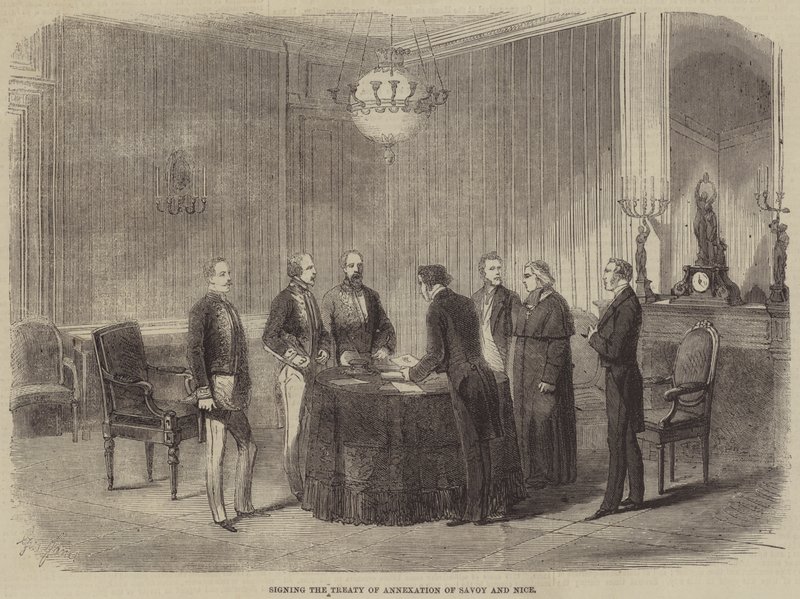 Signature du traité d