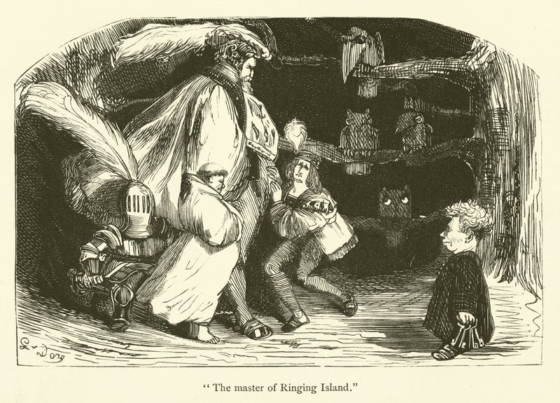 Illustration pour les œuvres de Rabelais - Gustave after Dore