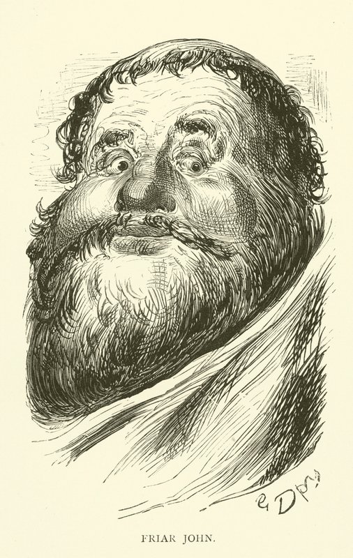 Illustration pour les œuvres de Rabelais - Gustave after Dore