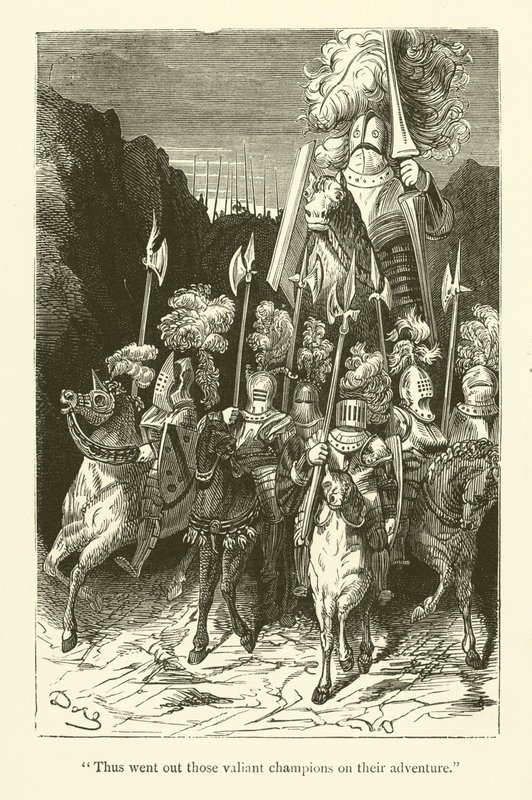 Illustration pour les œuvres de Rabelais - Gustave after Dore