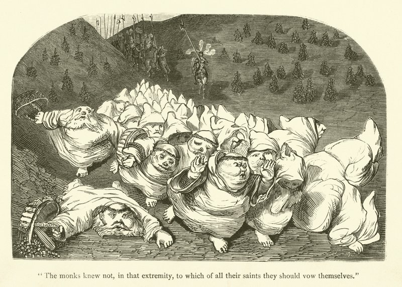 Illustration pour les œuvres de Rabelais - Gustave after Dore
