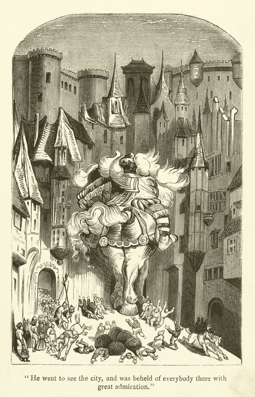 Illustration pour les œuvres de Rabelais - Gustave after Dore