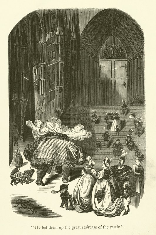 Illustration pour les œuvres de Rabelais - Gustave after Dore