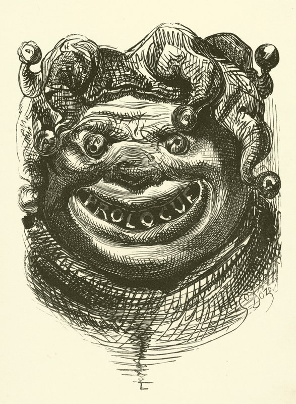 Illustration pour les œuvres de Rabelais - Gustave after Dore