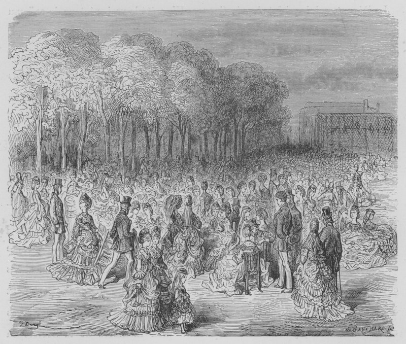 Le jardin zoologique - Gustave after Dore