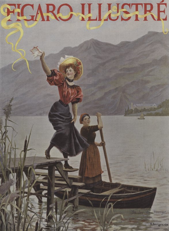 Au Lac du Bourget - Gustave Bourgain