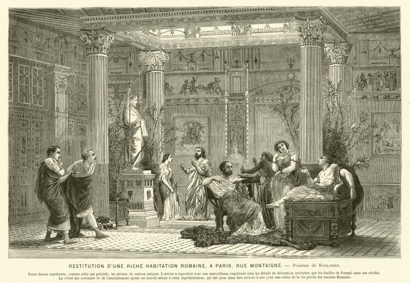 Reconstruction de la maison d