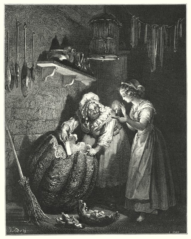 Cendrillon - Gustave Dore