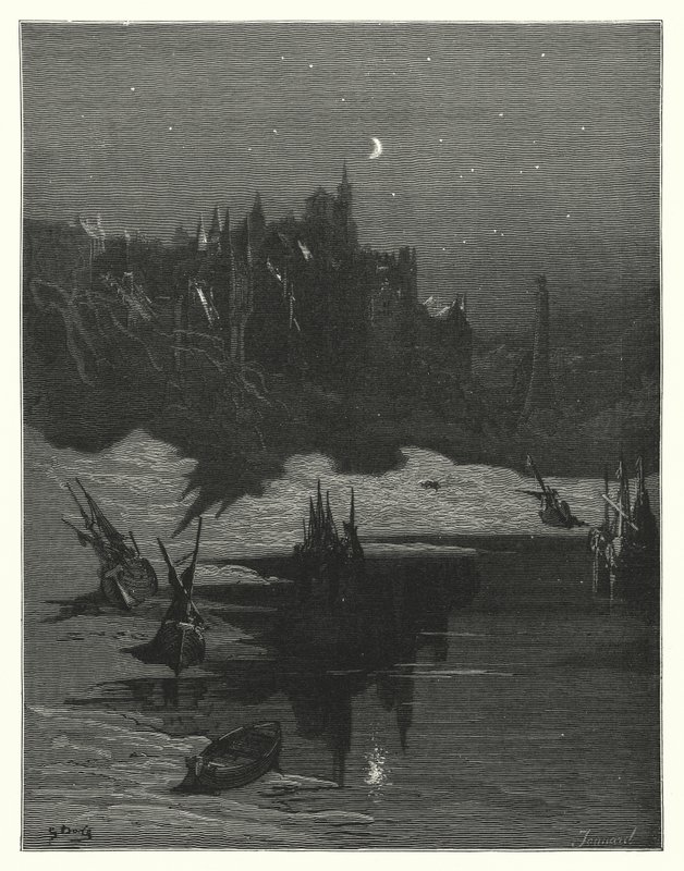 Illustration de Gustave Doré pour La Complainte du vieux marin de Coleridge - Gustave Dore