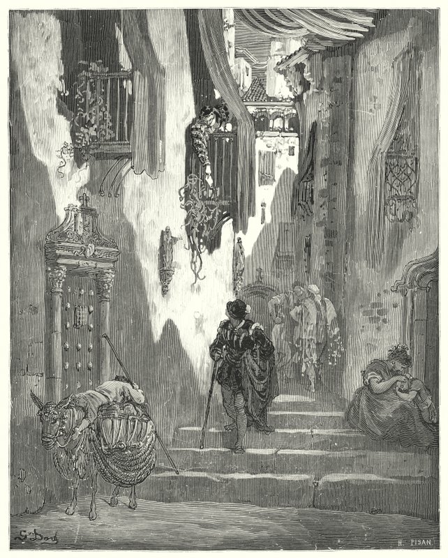 Don Quichotte de Gustave Doré : "Il m