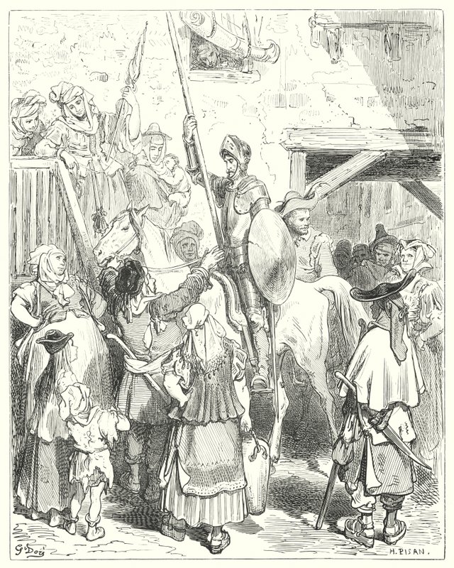 Don Quichotte de Gustave Doré : "Je n