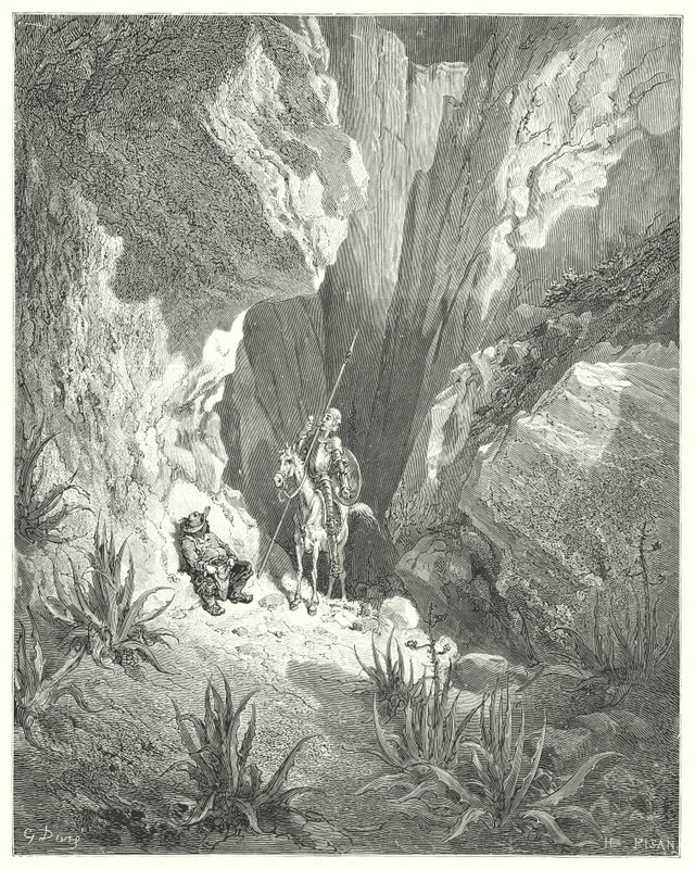 Don Quichotte de Gustave Doré: "La première chose qu