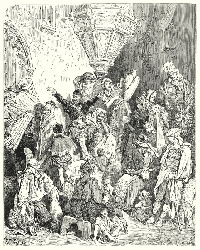 Don Quichotte de Gustave Doré : "Il n