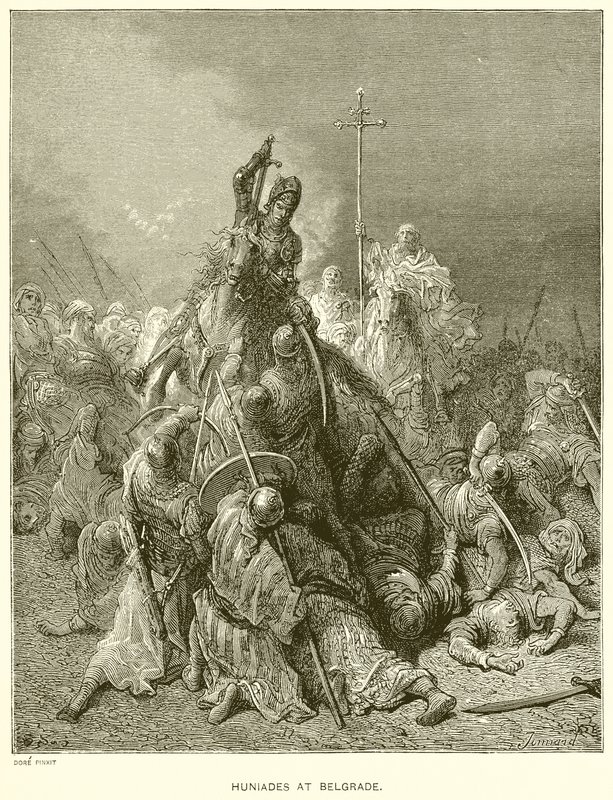 Huniades à Belgrade - Gustave Dore