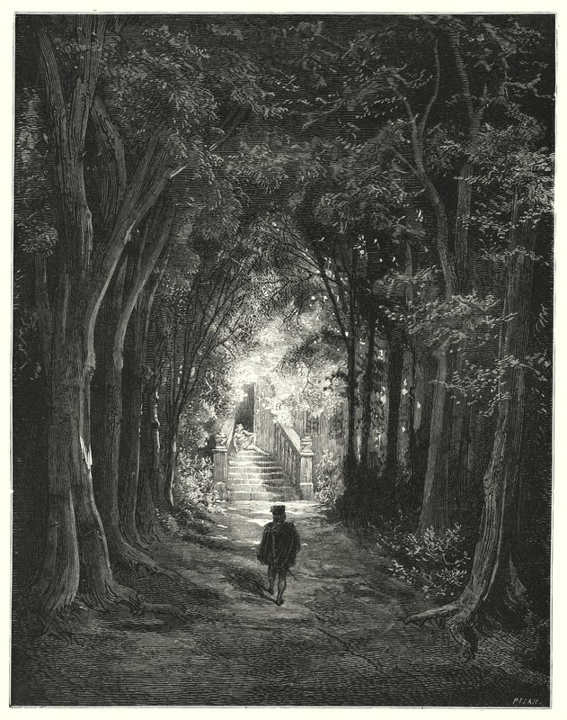 La Belle au Bois Dormant (gravure) - Gustave Dore