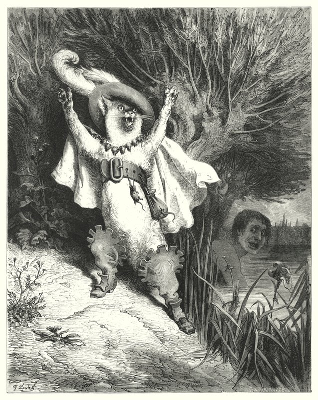 Le Maître Chat ou le Chat Botté - Gustave Dore