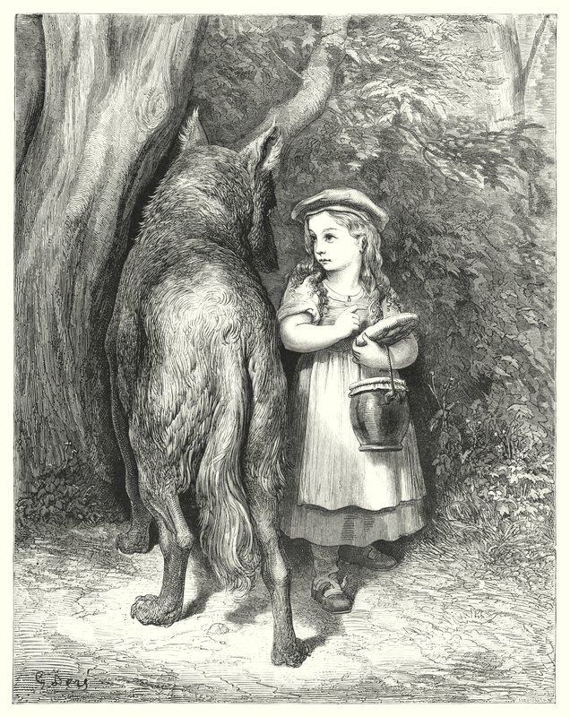 Le Petit Chaperon Rouge - Gustave Dore