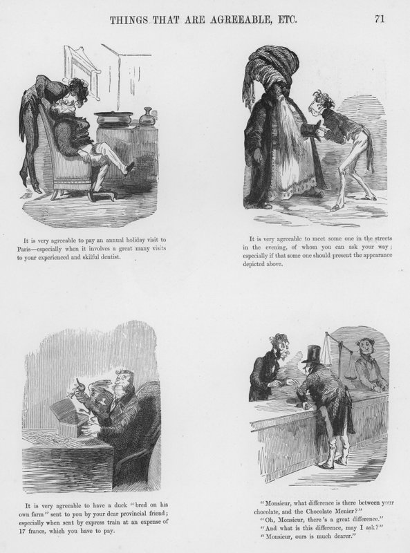 Esquisses humoristiques et grotesques par Gustave Doré (gravure) - Gustave Dore