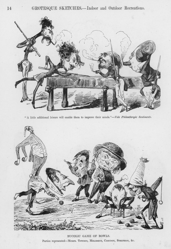 Esquisses humoristiques et grotesques par Gustave Doré - Gustave Dore