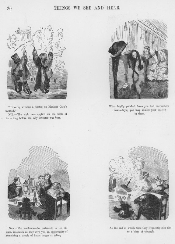Esquisses humoristiques et grotesques par Gustave Doré - Gustave Dore