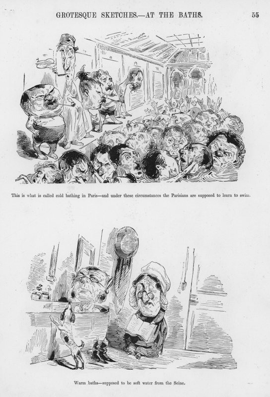 Esquisses humoristiques et grotesques (gravure) - Gustave Dore