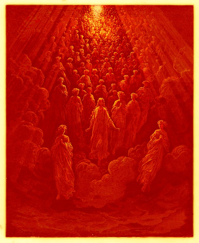 Les Anges dans la planète Mercure, illustration de 