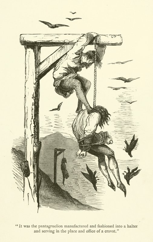 Illustration pour les œuvres de Rabelais - Gustave after Dore