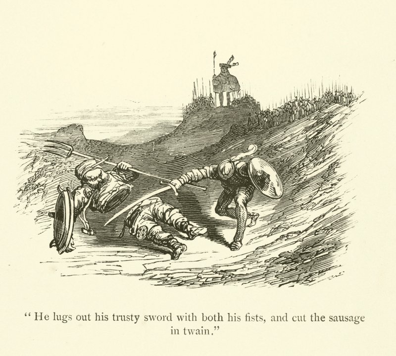 Illustration pour les œuvres de Rabelais - Gustave after Dore