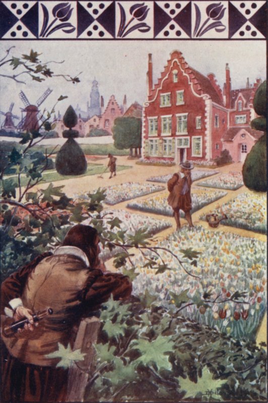 Boxtel suivait chaque pas et geste de son voisin avec un œil ardent - H. Delaspre