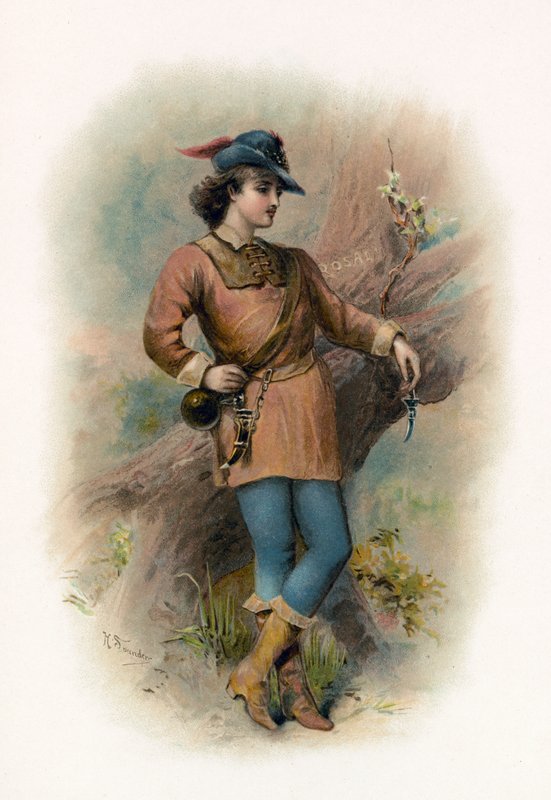 Orlando de Comme il vous plaira - H. Saunders