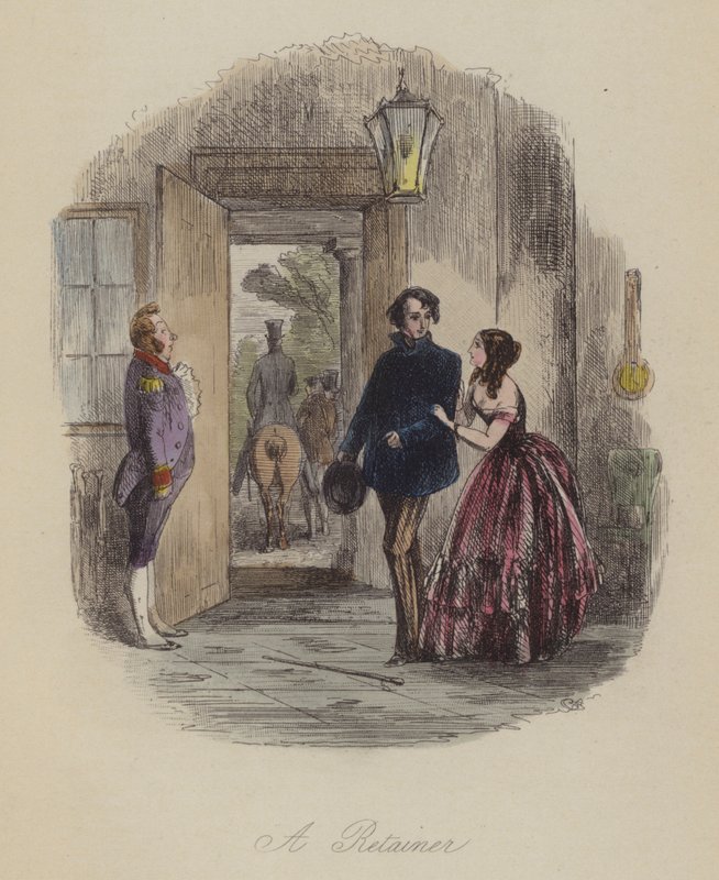 Illustration pour Lewis Arundel ou Le Chemin de fer de la vie par Frank E Smedley - after Hablot Knight Browne
